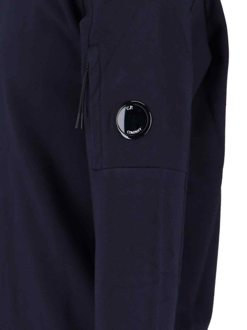 C.P. Company Logo Crewneck Sweatshirt – Green