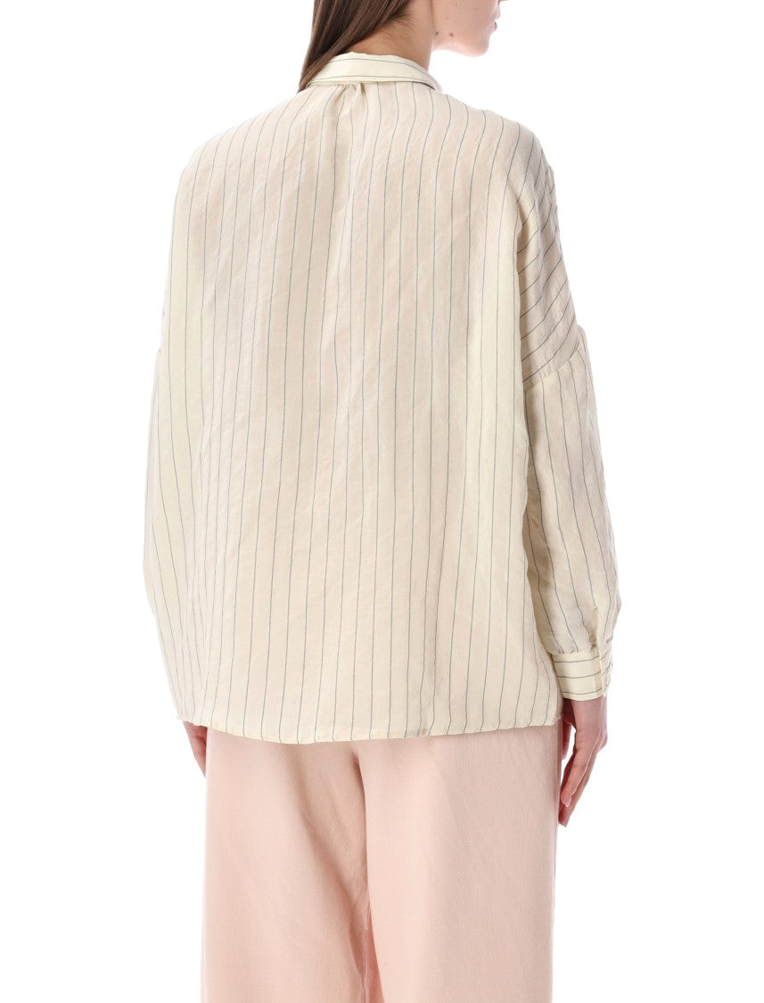 Sessùn Botan Sheer Striped Shirt