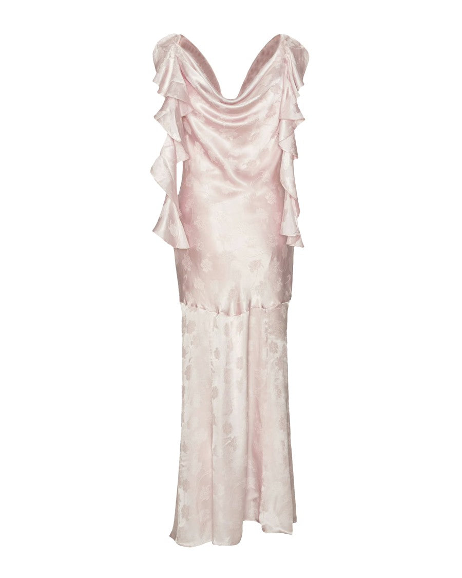 Rotate Orchid Ice Waterfall Maxi Dress