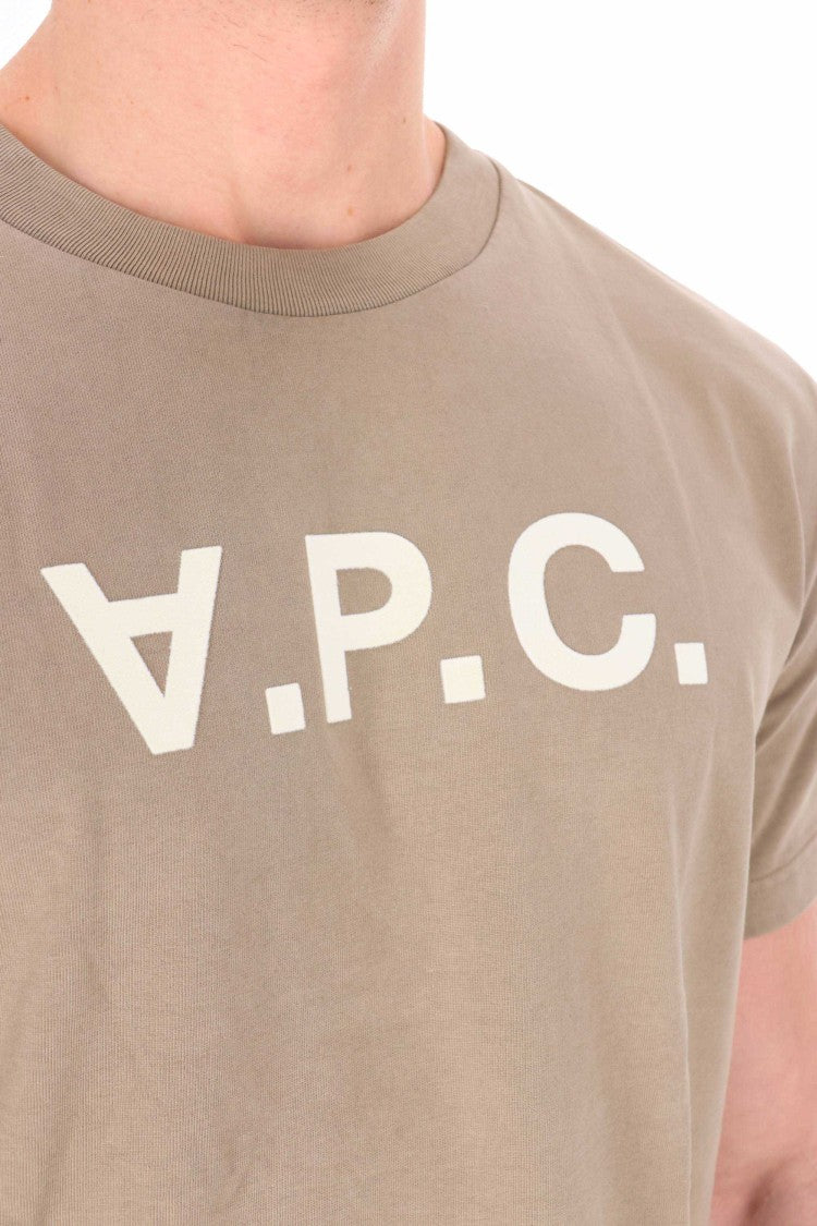 A.P.C. Khaki Grand Vpc Organic Cotton T-Shirt