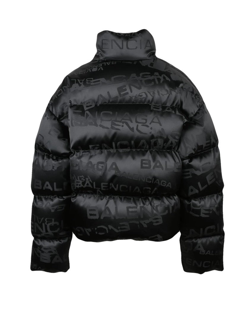 Balenciaga Black Polyamide Quilted Down Jacket
