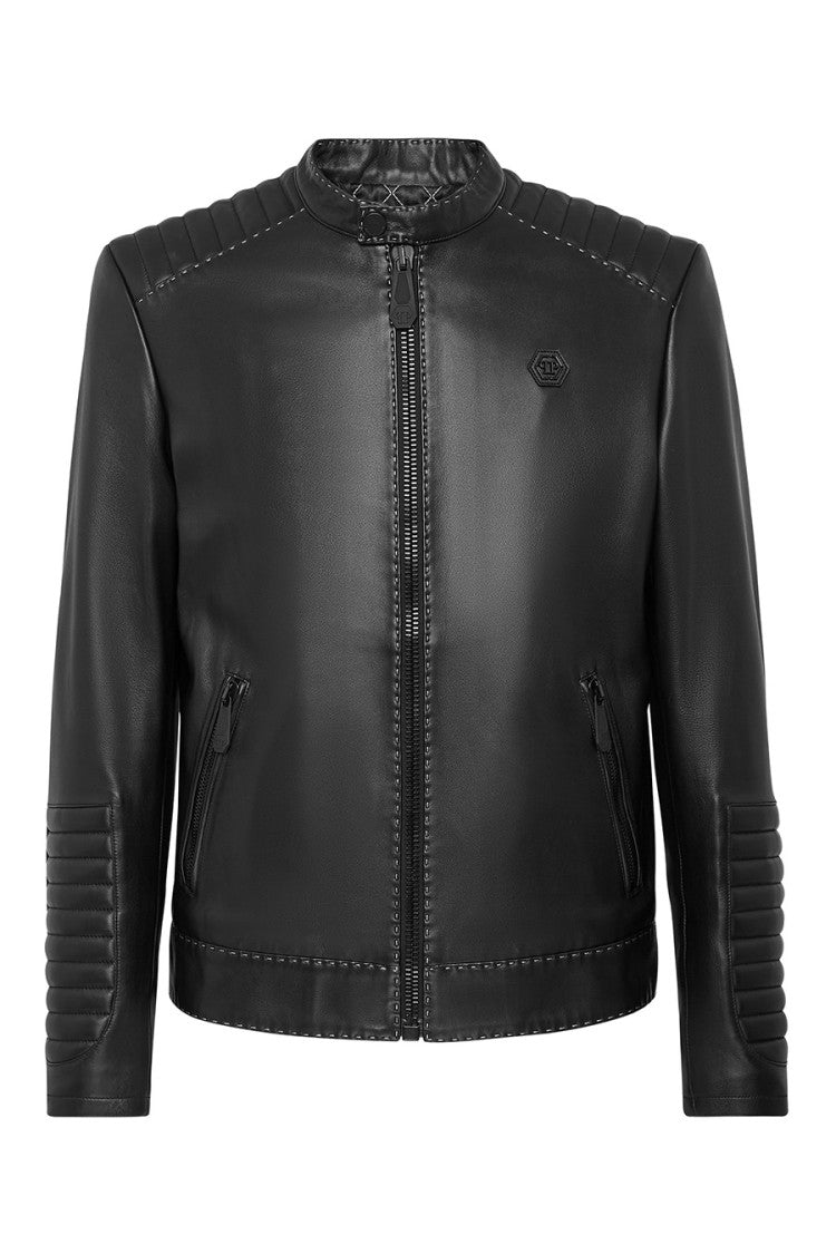 Philipp Plein Black Casual Jacket