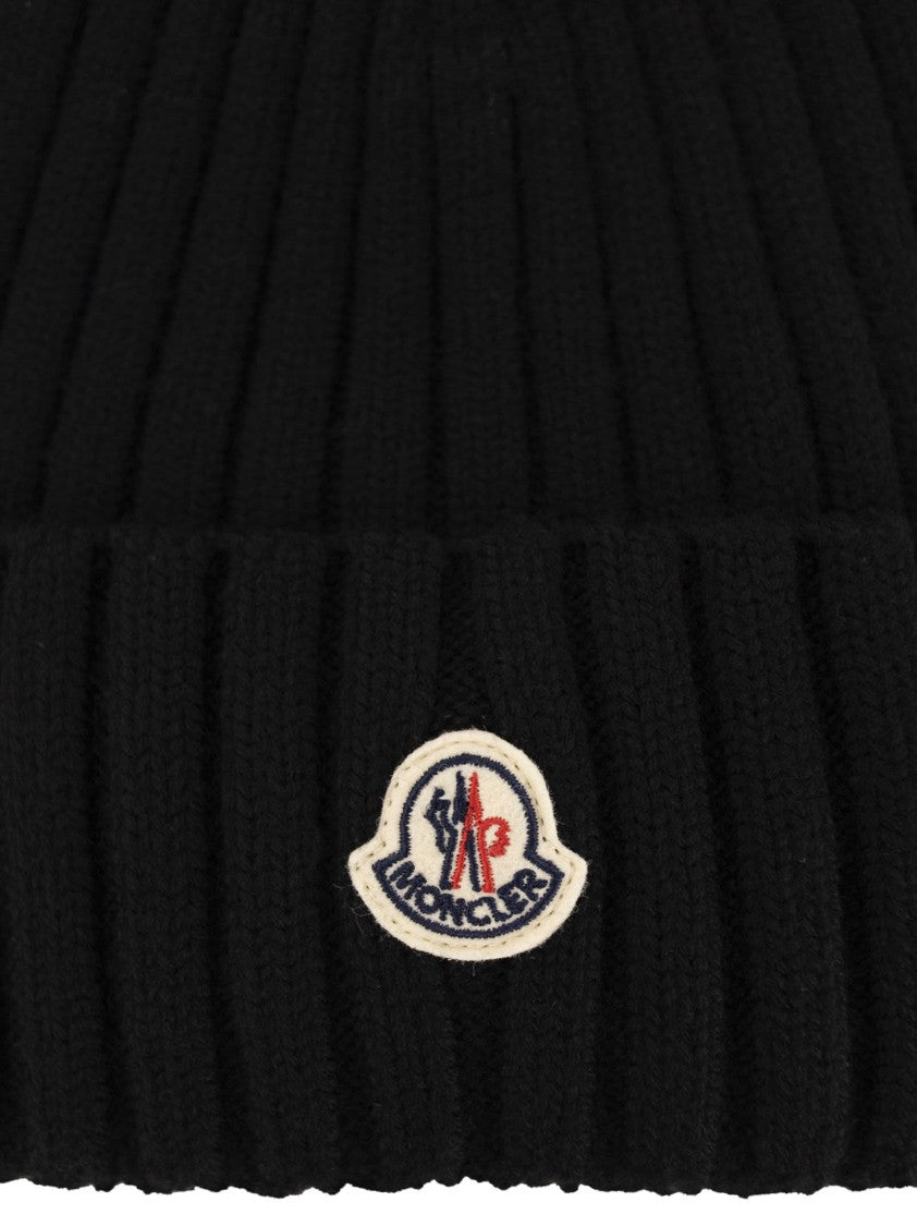 Moncler Textured Wool Beanie