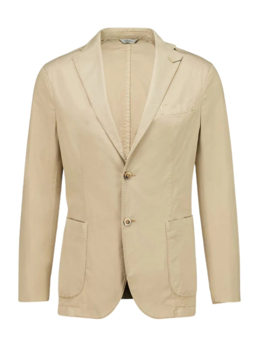 Boglioli Tailored Light Beige Two-Button Suit