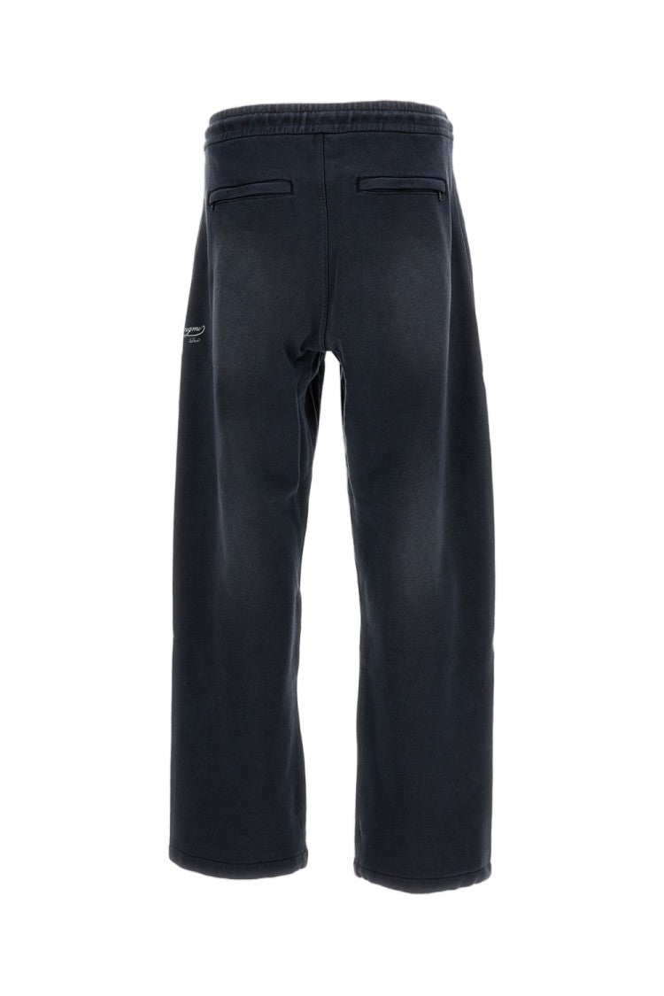 Wooyoungmi Wide-Leg Cotton Trousers With Adjustable Drawstring