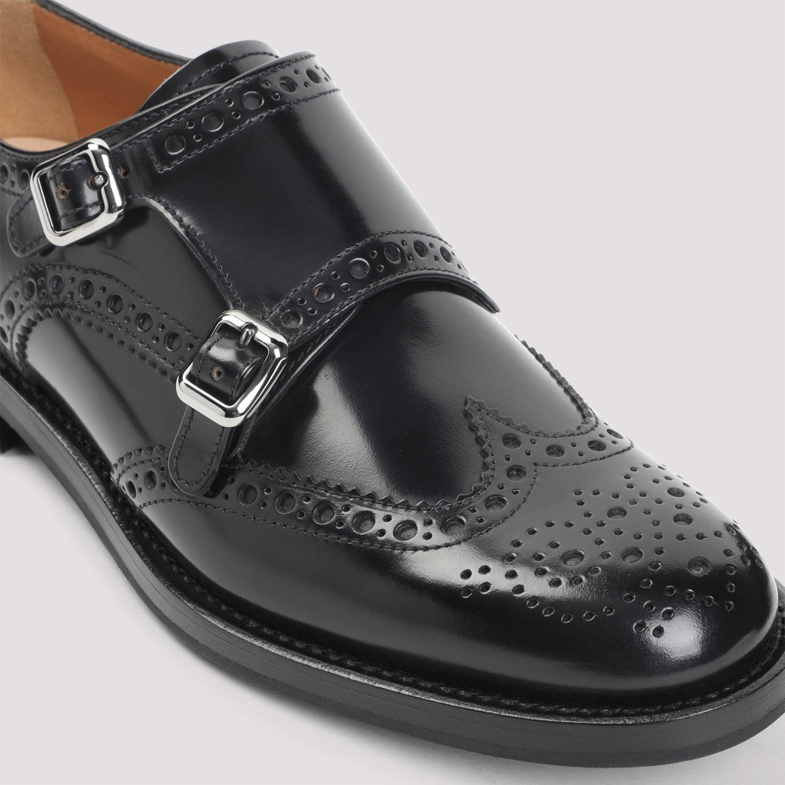 Church's Lana R Black Calf Leather Derbies