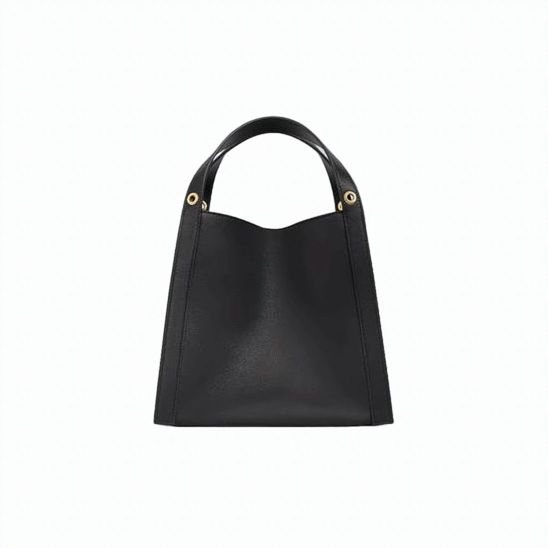 Celine Trapezoidal Tote Bag In Smooth Calf Leather With Suede Lining