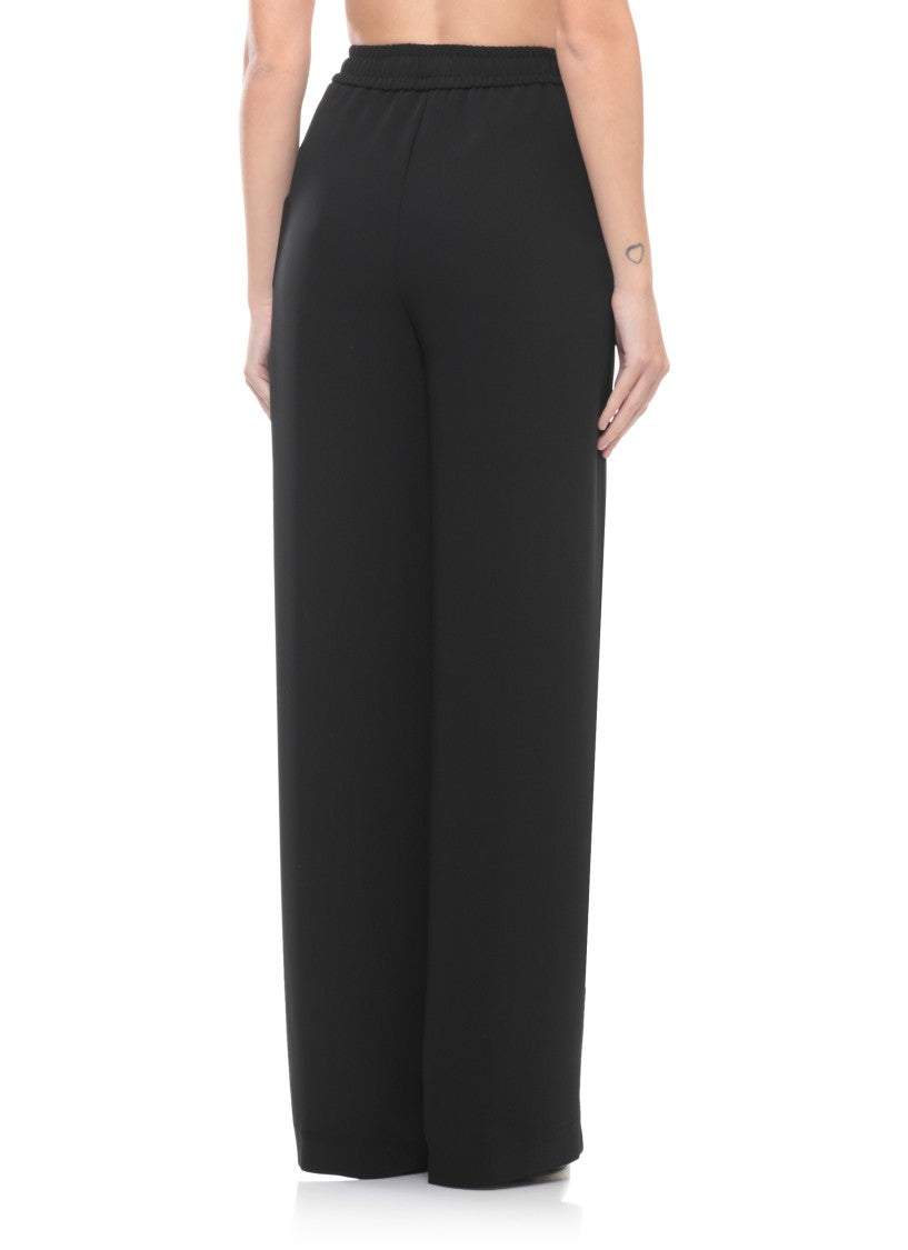 Herno Black Satin Pants