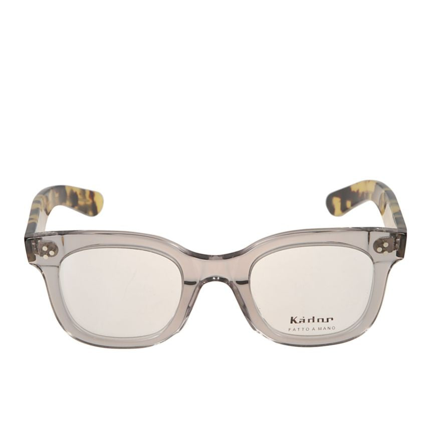 Kador Grey Heritage Translucent Square Sunglasses