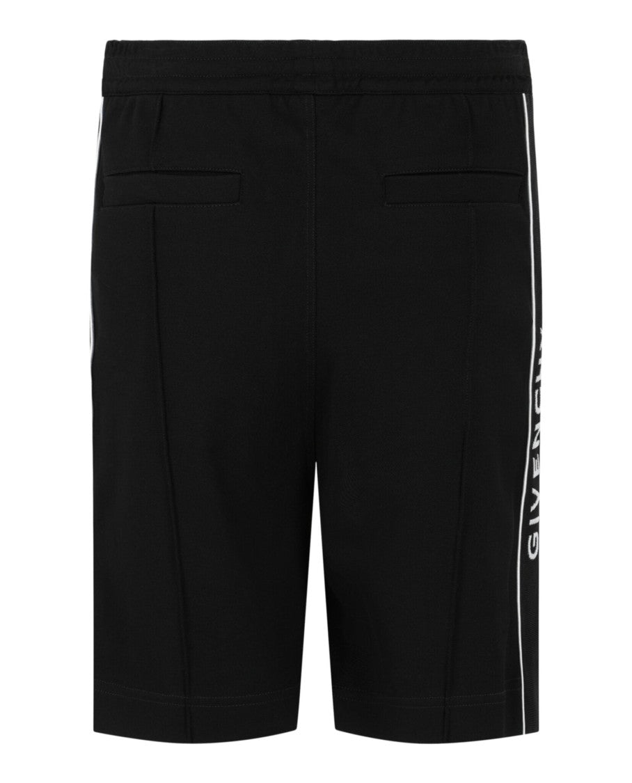 Givenchy Logo Tape Track Shorts