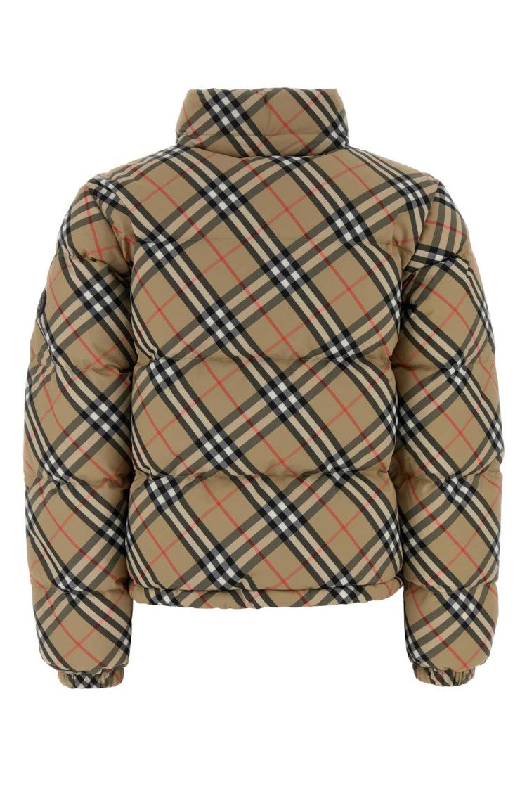 Burberry Embroidered Polyester Down Jacket