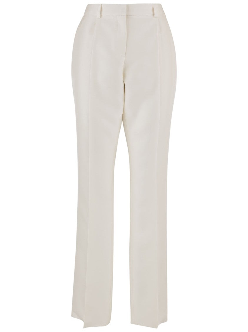 Balenciaga Tailored Slim-Fit Wool And Silk Pants