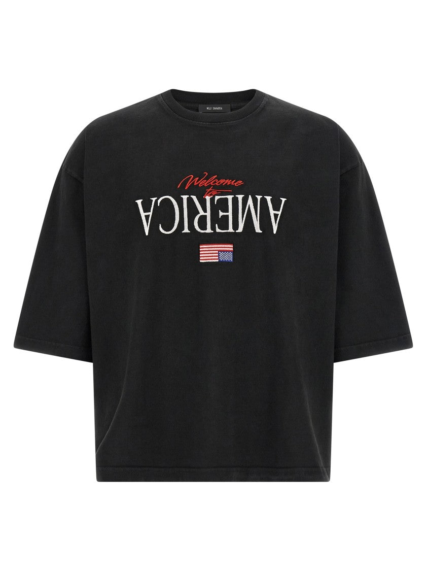 Willy Chavarria Welcome To America- Buffalo' T-Shirt