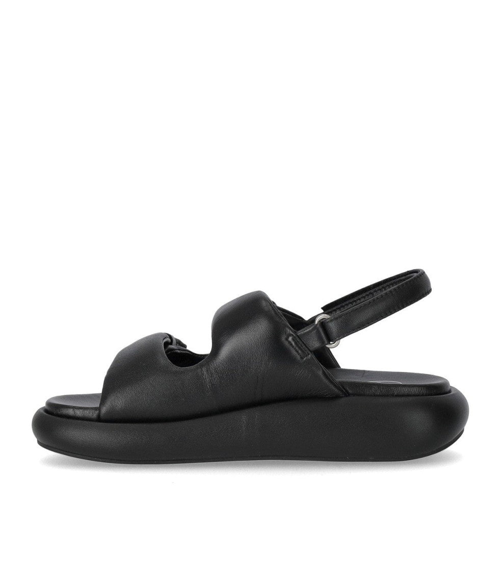 Ash Vinci Black Platform Sandal