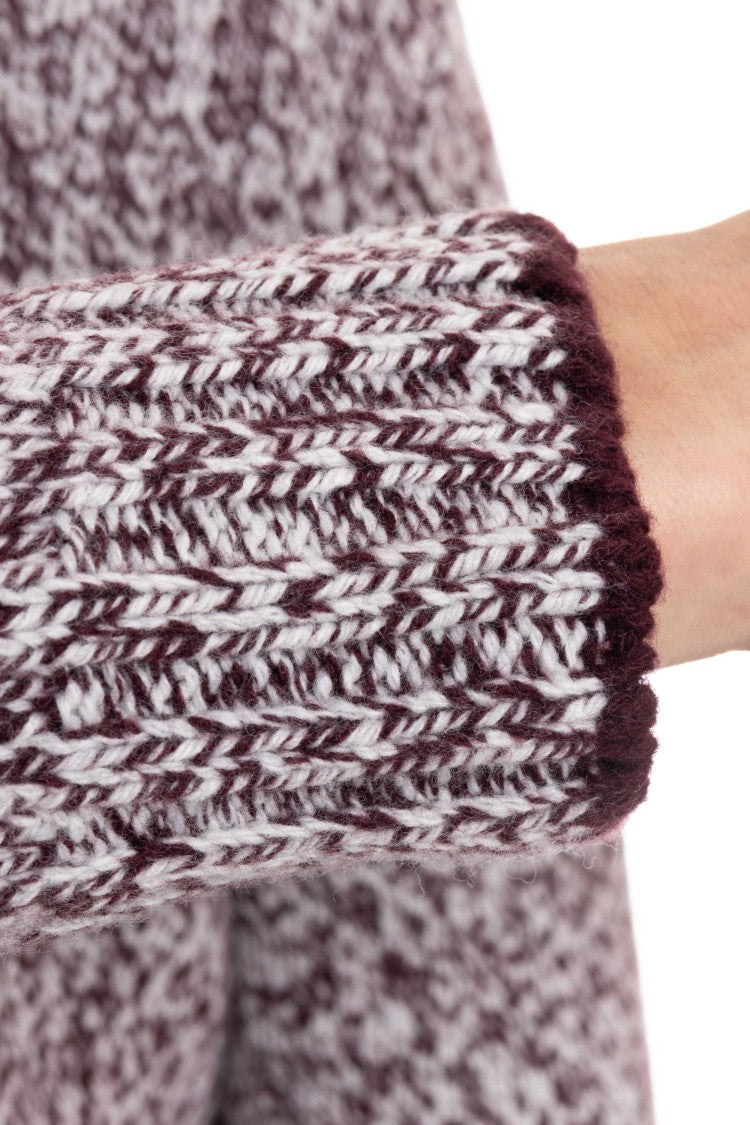 Barba Virgin Wool Moulinè Crewneck Sweater