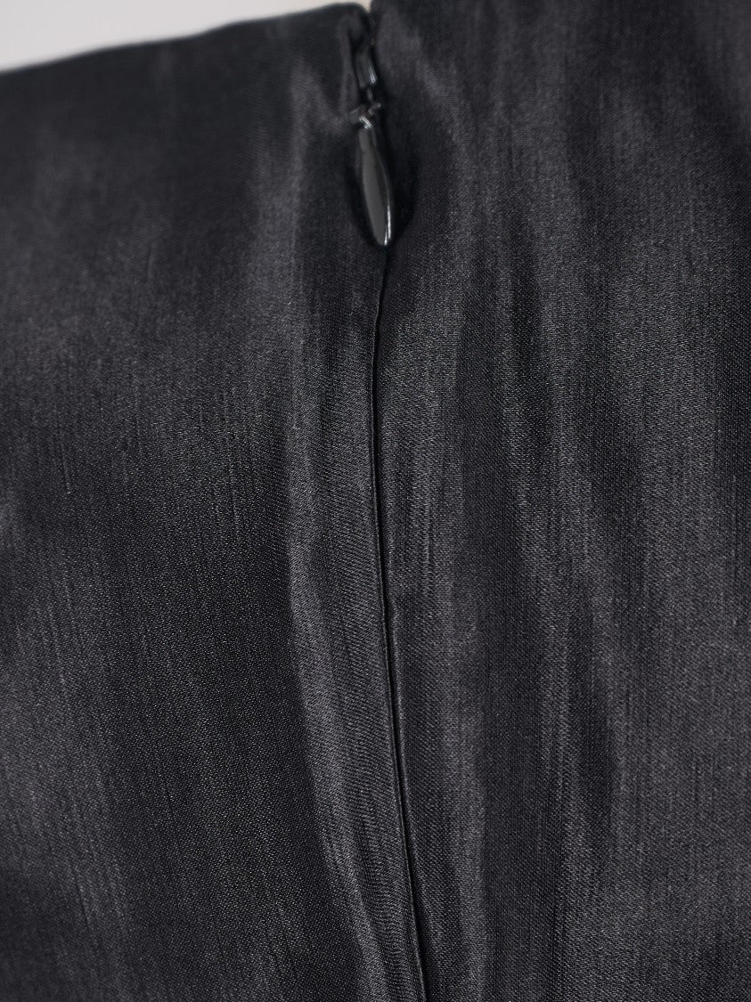 Loulou Studio Short Sleeve Black Shirt