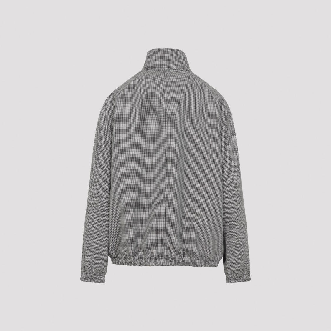 Courrèges Multicolour Wool Blend Jacket With High Collar
