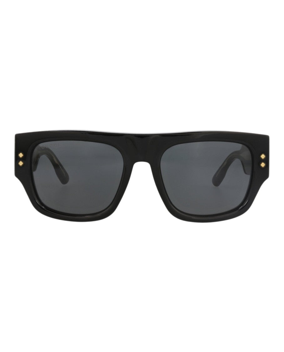 Gucci Square-Frame Recycled Acetate Sunglasses