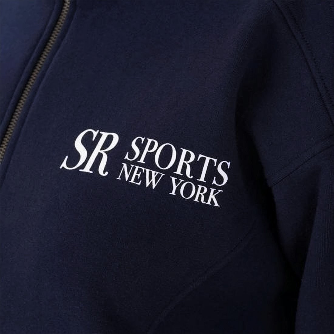 Sporty And Rich Sporty Aesthetic Quarter-Zip Long-Sleeve Top