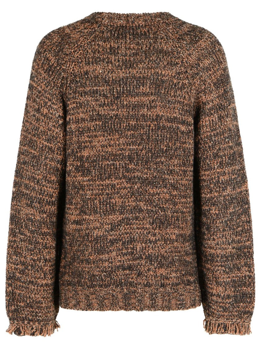 Laneus Multi Alpaca Blend Sweater