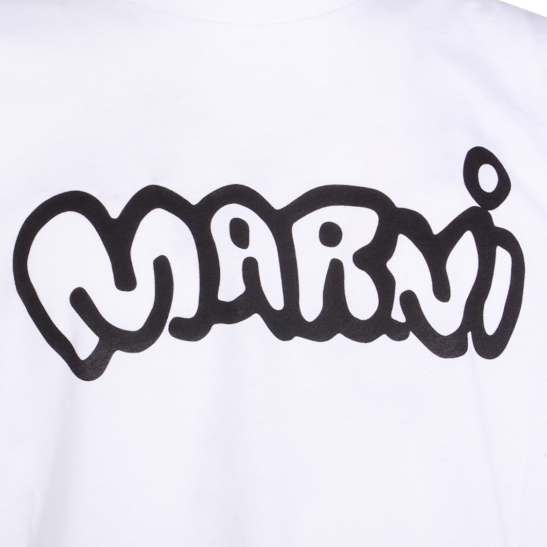 Marni White Cotton T-Shirt