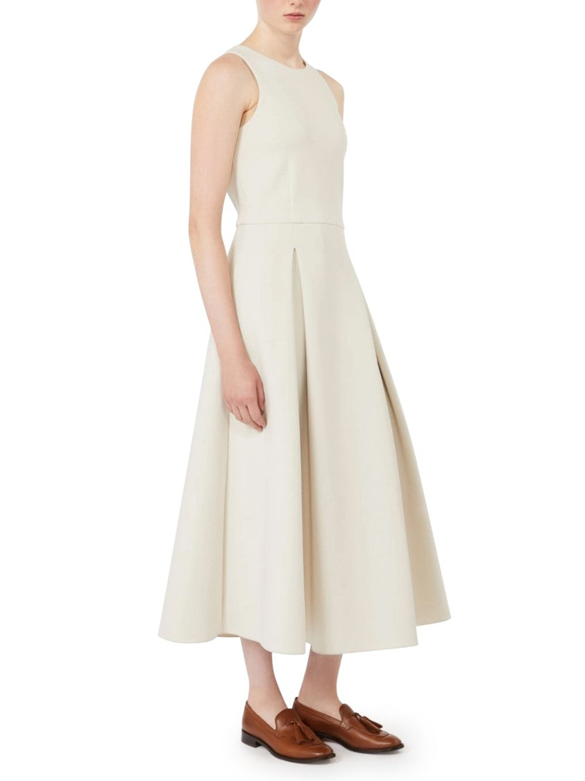 Max Mara Sleeveless Midi Dress In Smooth Jersey