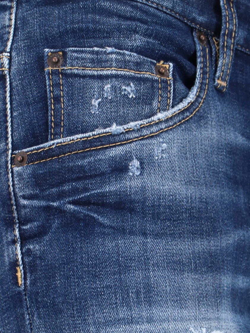 Dsquared2 Straight-Leg Jeans With Traditional Five-Pocket Design