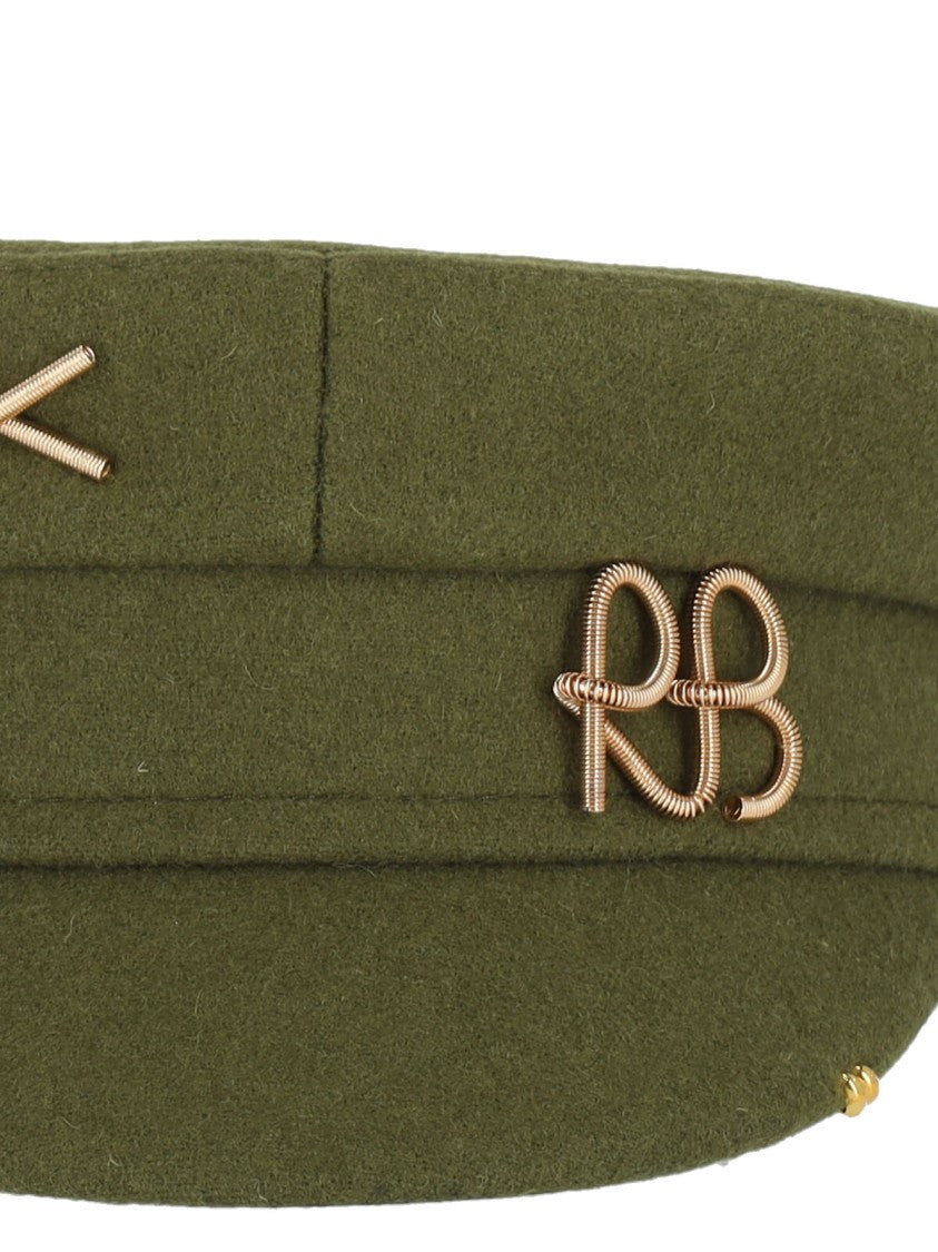 Ruslan Baginskiy Baker Boy Wool Blend Hat