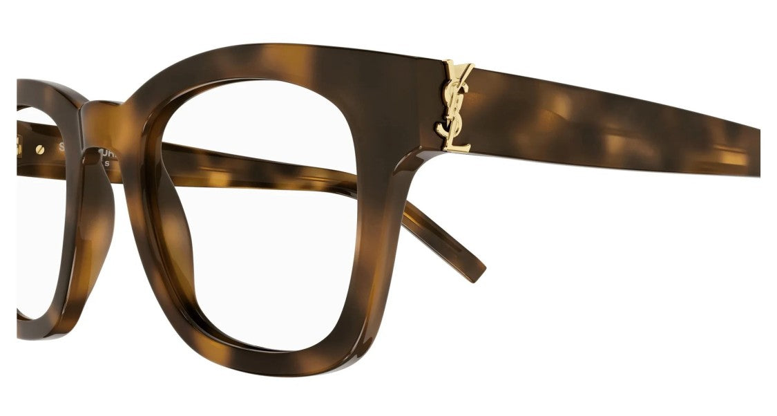 Saint Laurent Eyeglasses Saint Laurent Sl M124 Opt 002 Havana Havana Transparent 49/22/145