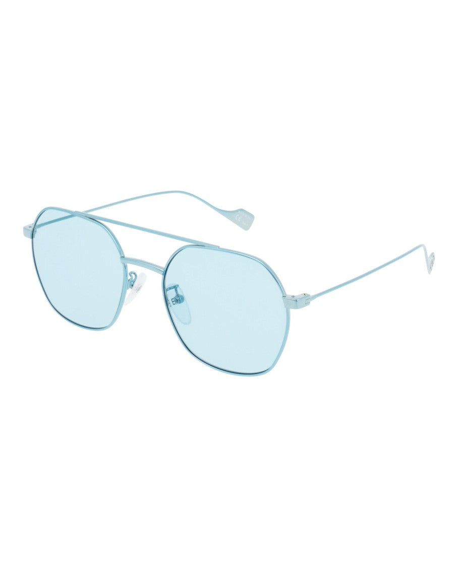 Balenciaga Aviator-Frame Metal Sunglasses