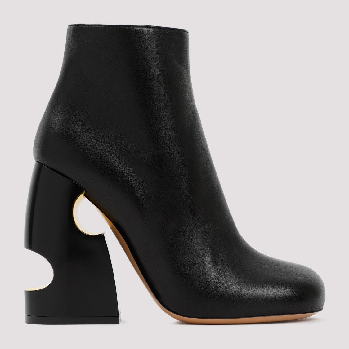 Off-White Black Pop Bulky Nappa Ankle Boot