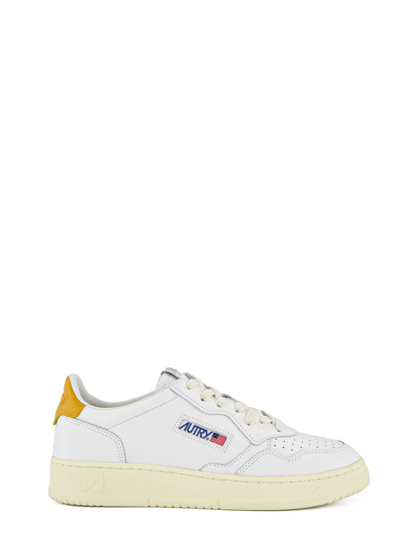 Autry White Leather Sneakers