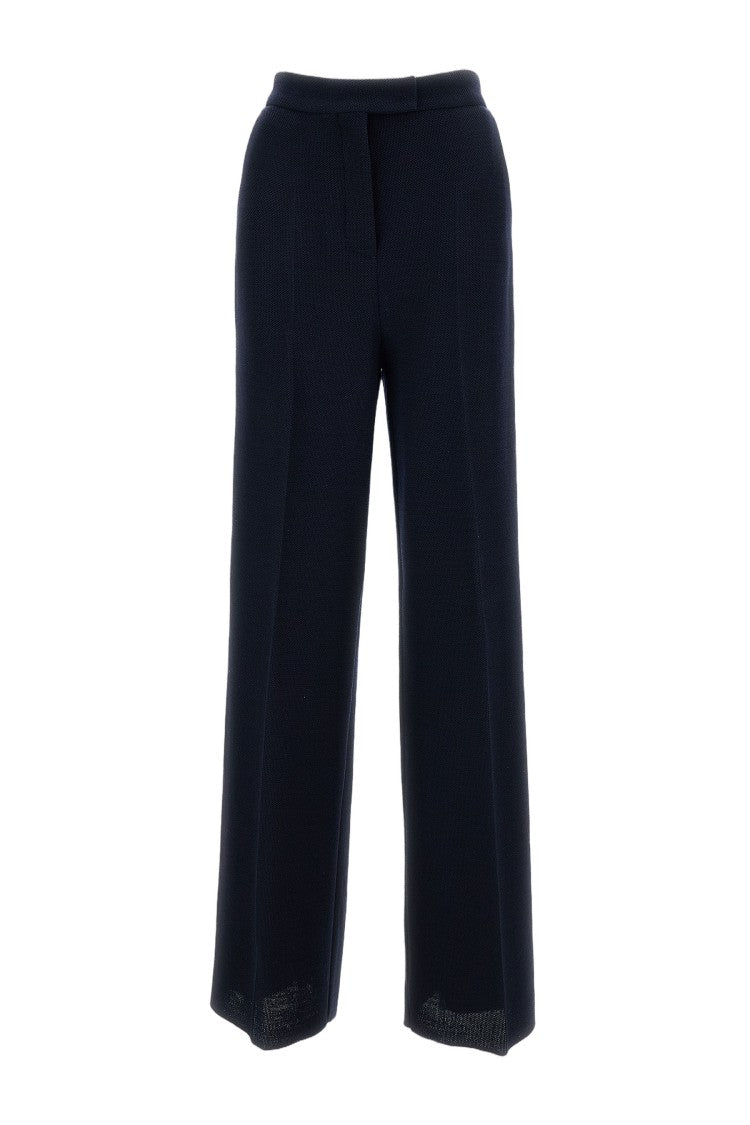 Max Mara Wool Jersey Trousers