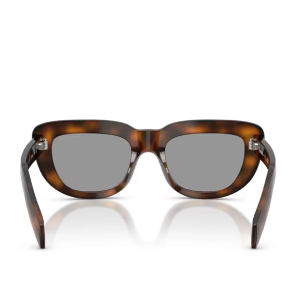 Prada Butterfly-Shaped Acetate Sunglasses With Geometric Design
