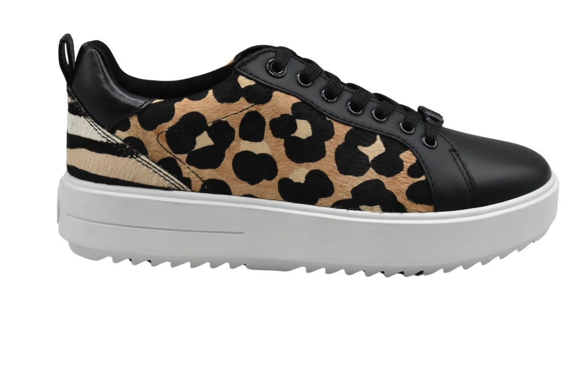 Michael Kors Sneakers With Leopard Print And Sole
