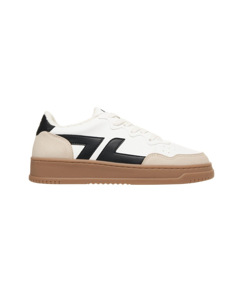 Zeta Platform Sneakers With Leather Construction