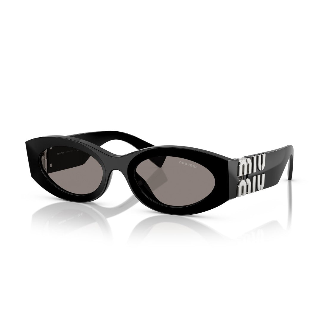 Miu Miu 0Mu 11Ws Elongated Oval Frame Sunglasses