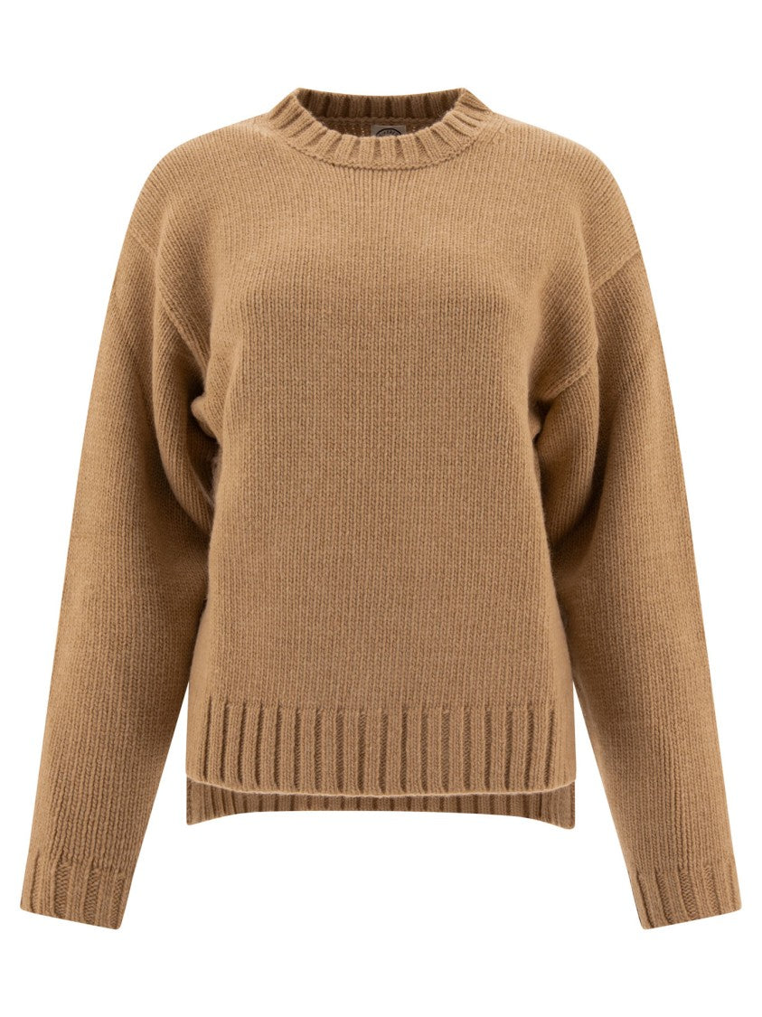 Ines De La Fressange Ribbed Merino Wool Sweater