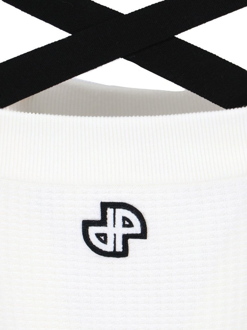 Patou White Mini Dress