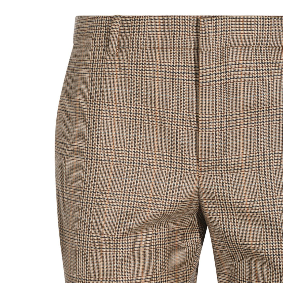 Saint Laurent Tailored Classic Plaid Flared Pants