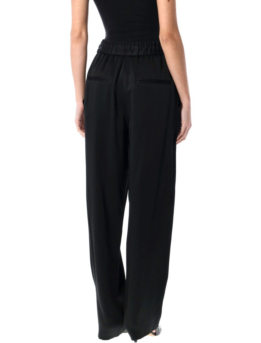 Isabel Marant Relaxed Fit Satin Kendry Pants