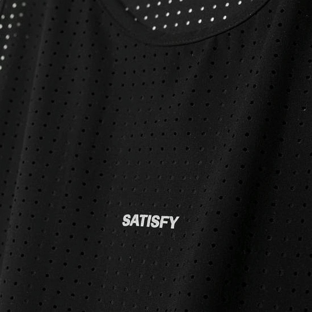 Satisfy Lightweight Black Sleeveless Tank Top