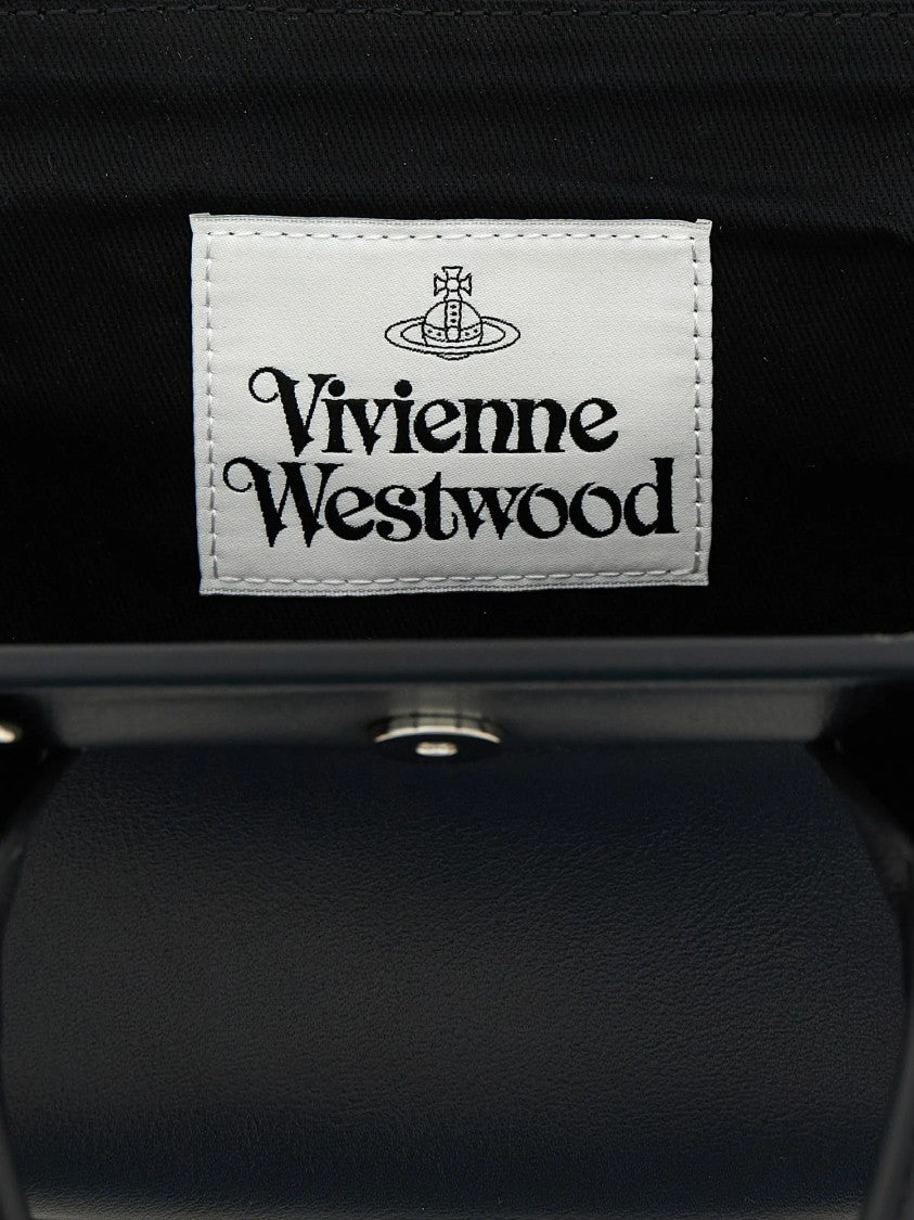 Vivienne Westwood Black Pamela Small Detachable Chain Handbag