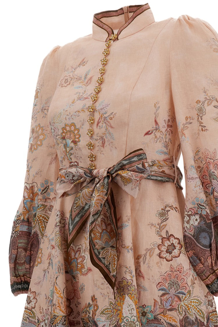 Zimmermann Alchemy Button Mini Dress