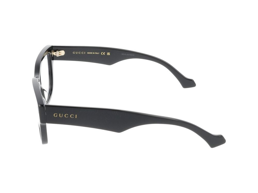 Gucci Eyeglasses Gucci Gg1428o 004 Black Black Transparent 55/16/145