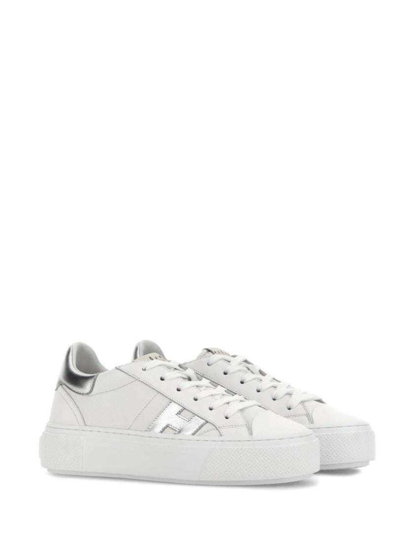 Hogan Low-Top Sneakers With Silver Accents