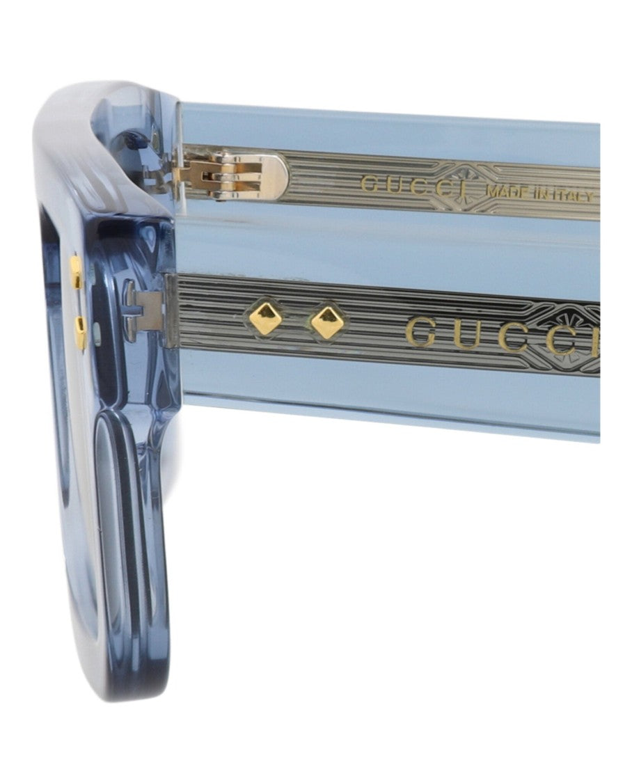Gucci Square-Frame Acetate Sunglasses