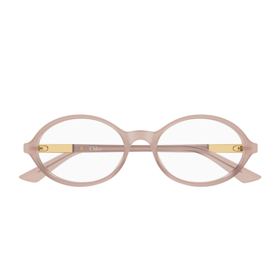 Chloé Beige Ch0367o Oval Acetate Sunglasses