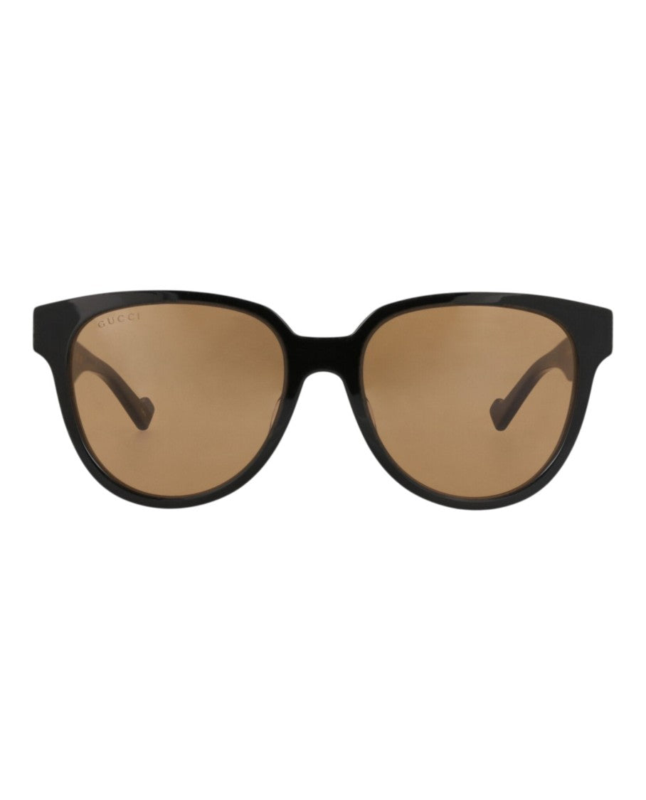Gucci Round-Frame Acetate Sunglasses