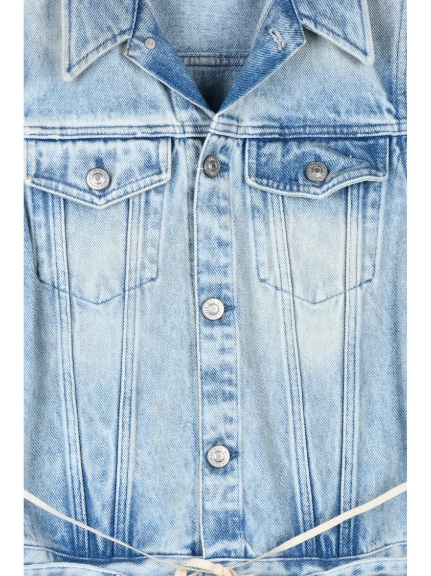 Maison Margiela Light Blue Separable Denim Jumpsuit